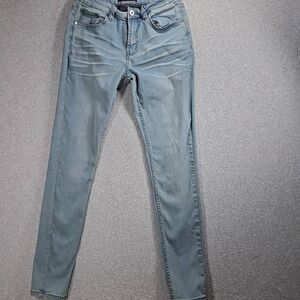 Serenade Fitted Denim Jeans Mens 32x32 Skinny Stretch Streetwear City Blue